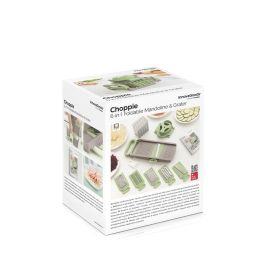 Mandolina-Rallador Plegable 6 en 1 Choppie InnovaGoods Mandolina-Rallador Plegable 6 en 1 Choppie InnovaGoods