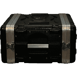 GATOR GR Rack Flightcase Corto para 4 Unidades 19" Rack Negro Polietileno 444,5x546,1x241,3mm