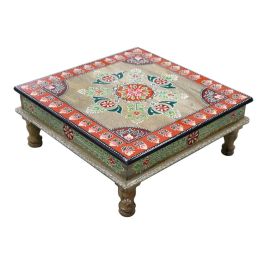 Mesita Auxiliar Indio DKD Home Decor Multicolor 40.5 x 16 x 41 cm Precio: 51.49999943. SKU: S3032299