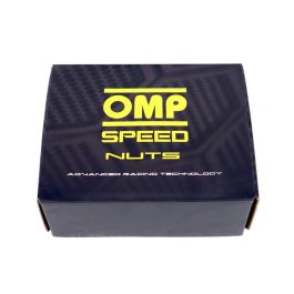 Omp OMPS09941409 Juego de 20 Tuercas de Aluminio M14x1.25 Llave 19 Largo 40 mm Color Amarillo