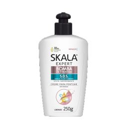Skala Crema Para Peinar Bomba Vitaminas con Vitamina A y D, Aceite de Ricino y Proteínas Vegetales para el Crecimiento Capilar 250g Precio: 6.89000015. SKU: B1DZ3ZMQVG