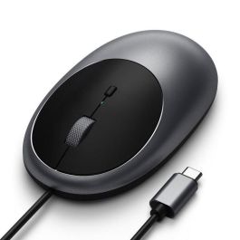 Satechi C1 Ratón con Cable USB-C de 1.5m, LED, DPI Ajustable hasta 3200, Compatible con Ordenadores, Portátiles y Tablets USB-C