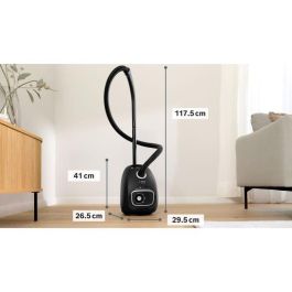 BOSCH Serie 4 BGB41BA1 - Aspirador de bolsa - Radio de acción 11 m - Capacidad de la bolsa 4L - 75 dB - 700 W - Negro BOSCH Serie 4 BGB41BA1 - Aspirador de bolsa - Radio de acción 11 m - Capacidad de la bolsa 4L - 75 dB - 700 W - Negro