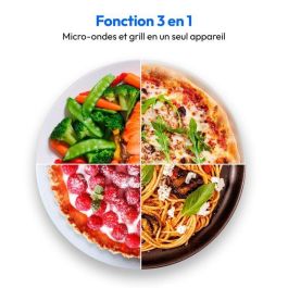 Medion MD17495 Microondas Gris 48,5 x 41,5 x 29,5 cm