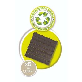 Smoby Losetas de Suelo Infantiles de Plástico, Pack de 6 Piezas 45x45 cm, para Niños 24-72 Meses Smoby Losetas de Suelo Infantiles de Plástico, Pack de 6 Piezas 45x45 cm, para Niños 24-72 Meses