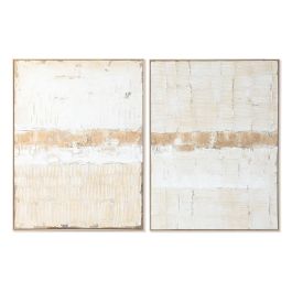 Cuadro Urban DKD Home Decor Beige Blanco 4.5 x 122 x 92 cm (2 Unidades) Precio: 217.58999966. SKU: B19YTFTVYP