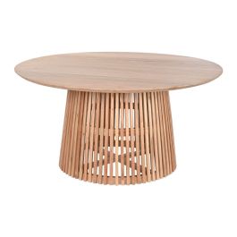 Mesa de Comedor Home ESPRIT Natural madera de mindi 150 x 150 x 75 cm Precio: 666.49999966. SKU: B16DH6LBG9