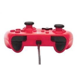 Mando Con Cable Nintendo Switch Raspberry Red POWER A NSGP0142-01