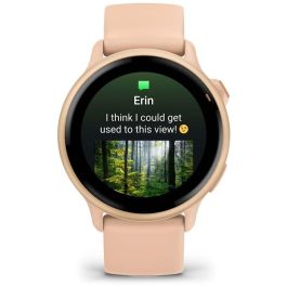 Garmin vívoactive 6 Reloj Inteligente 42mm con Pantalla Táctil AMOLED 1.2" (3,05cm) 390x390 Píxeles GPS WiFi Banda Rosa Silicona