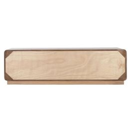 Mueble de TV Home ESPRIT Natural Ratán Roble 157 x 40 x 46 cm Mueble de TV Home ESPRIT Natural Ratán Roble 157 x 40 x 46 cm