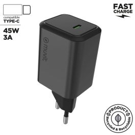 muvit for change cargador de pared Tipo C PD45W aluminio