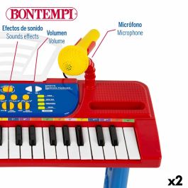 Teclado 37 Teclas Bontempi 43 x 56 x 23 cm (2 Unidades) Teclado 37 Teclas Bontempi 43 x 56 x 23 cm (2 Unidades)