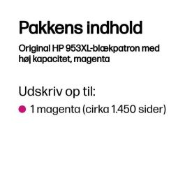 Hp Tinta Magenta Oficejet Pro 8710-8720-8730-8740 - Nº 953XL