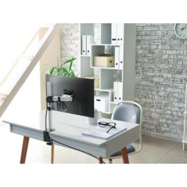 Durable Soporte y Brazo Articulado 509423 para 1 Pantalla hasta 27" y 8kg, Montaje Individual o Abrazadera de Mesa