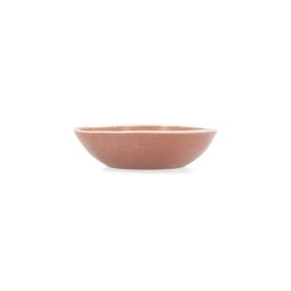 Bidasoa Gio Bol Cerámico Irregular Terracota con Relieves Orgánicos 15x4 cm (6 Unidades) Apto Lavavajillas y Microondas