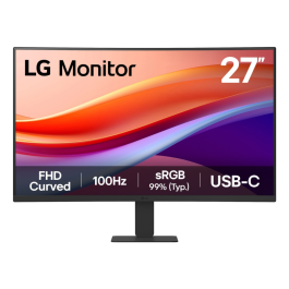 LG 27U421A-B Monitor Curvo 27 Pulgadas FHD (1920x1080) 100Hz 5ms sRGB 99% con USB-C y HDMI Precio: 138.5000001. SKU: B1KJPP3GLX