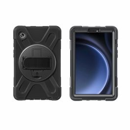4smarts Funda Rugged Case Grip 540406 para Samsung Galaxy Tab A9, Protección Resistente a Caídas y Rayones, Color Negro