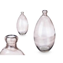 Botella Abombada Irregular Gris Giftdecor 17x30x17 cm - Vidrio (4 Unidades) Precio: 23.68999952. SKU: B1GHHM34XL