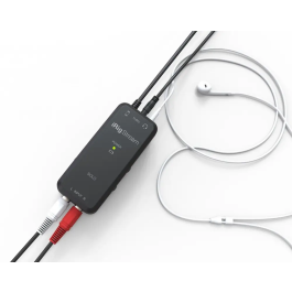 IKMULTIMED Irig Stream Solo Interfaz de Audio Portátil con Dimensiones 16x5.5x16 cm