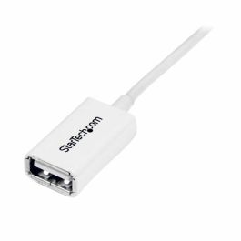 Cable USB Startech USBEXTPAA1MW Blanco