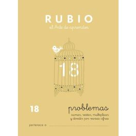 Rubio Problemas nº 18 Cuaderno Educativo para el Desarrollo Intelectual del Alumno, Certificado FSC 15x213x155mm Precio: 11.49999968. SKU: B14BE6EQAG