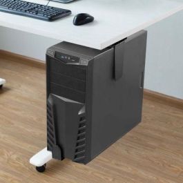AISENS - SOPORTE GIRATORIO ANTIRROBO Y ALTURA PERSONALIZABLE PARA CPU PARA MONTAJE POR DEBAJO DE ESCRITORIO O A LA PARED