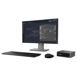 Lenovo ThinkStation PGX Mini PC con Procesador NVIDIA GB10, NVIDIA Blackwell GPU, 128GB LPDDR5x, 1TB SSD NVMe M.2, Wi-Fi 7, DGX OS