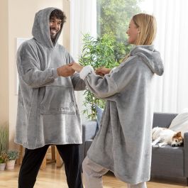 Batamanta Sudadera Oversized con Forro Polar Swug InnovaGoods Batamanta Sudadera Oversized con Forro Polar Swug InnovaGoods