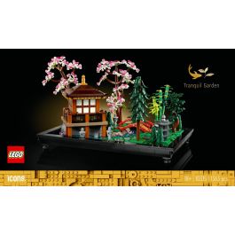LEGO 10315 Icons El Jardín Tranquilo, Kit de Jardinería Botánica Zen para Adultos, Regalo