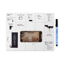 iFixit Alfombrilla Magnética Pro para Proyectos 8"x10" - Organiza Piezas y Tornillos para Reparación de Dispositivos