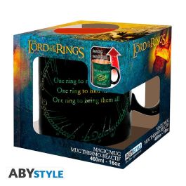 Abystyle LORD OF THE RINGS - Mug Heat Change - Taza Termo-reactiva El Señor de los Anillos Sauron 460 ml