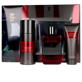 Antonio Banderas THE SECRET TEMPTATION LOTE 3 pz Eau de Toilette Vaporizador 100 ml, Bálsamo para después del afeitado 100 ml, Desodorante Vaporizador 150 ml