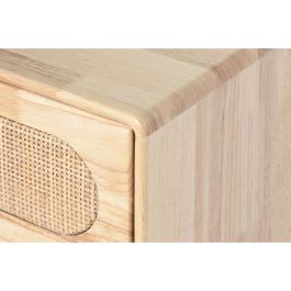 Aparador DKD Home Decor Natural Metal Madera de caucho 73,5 x 35 x 78 cm