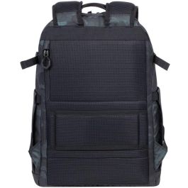 RIVACASE 7631 Riva NB Rucksack Sherwood 15,6" Portátil 28L Gris Camo Mochila para portátil 10,5" para Viajes y Trabajo