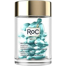 Roc HYDRATE + PLUMP Cápsulas Sérum con Ácido Hialurónico Antiarrugas e Hidratante Antiedad - 30 Unidades