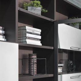 Salice CELPX99XXV Bisagra AIR para Puerta Mueble Amortiguada Cierre Push Níquel Oculta Regulable 105° Zamak 25 kg