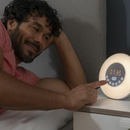 Despertador Amanecer Recargable con Altavoz Sunrilk InnovaGoods