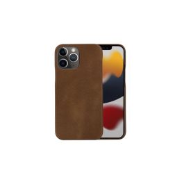 dbramante1928 Lynge Funda Cartera 2-en-1 para iPhone 12/12 Pro 6.1" - Piel Plena Flor Marrón Tan
