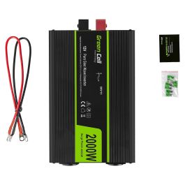 Green Cell INV11 Inversor de Corriente 12V > 230V 2000W/4000W para Coche