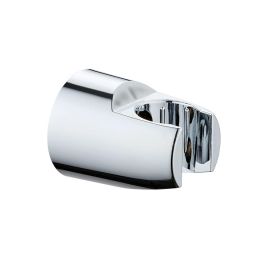 Wenko Conjunto de Ducha Basic con Cabezal de 5 Funciones, Manguera 150 cm y Soporte Ajustable, ABS/Acero Inox