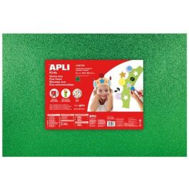 Goma Eva Apli Hoja 40X60 Cm Purpurina Verde Paquete De 3 Precio: 9.5000004. SKU: B1DV5RFA6L