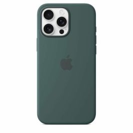 Apple Funda MagSafe de Silicona para iPhone 16 Pro Max Verde Lago