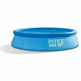 Intex Piscina Hinchable Redonda Easy Set con Depuradora Filtro 244x61 cm y 1942 Litros de Capacidad en PVC