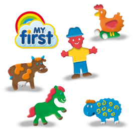 Ses Creative Mi primer kit de masa de modelado con herramientas SES8710341144388