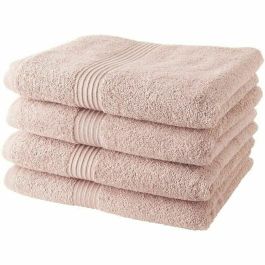 Set de Toallas TODAY Rosa claro 100 % algodón (4 Unidades) Precio: 25.4999998. SKU: B1CWWABFCZ