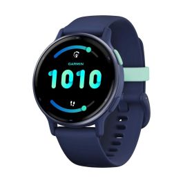 Garmin vivoactive 5 Azul Reloj Inteligente GPS AMOLED Pantalla Táctil Monitor Cardíaco Unisex 42mm 4GB Resistencia al Agua 5 ATM Unisex Precio: 246.79000038. SKU: B1C8KX2HA5