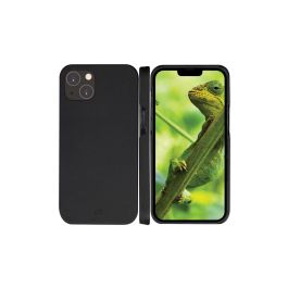 dbramante1928 Funda Cartera 2 en 1 Lynge para iPhone 14 Plus, Piel Genuina Negra, con Cuna Desmontable