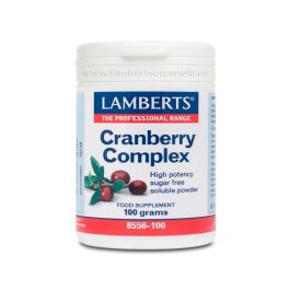 LAMBERTS Complejo de Arándano Rojo Cranberry 100g. Polvo concentrado con Vitamina C para Salud Urinaria Precio: 31.5000004. SKU: B1D6GASMH4