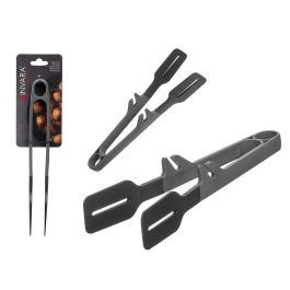 Kinvara Pinza Cocina Ancha Soporte 28x5x3.5 cm Plástico Negro y Gris (Set de 24) Precio: 29.49999965. SKU: B18XPCS5L5