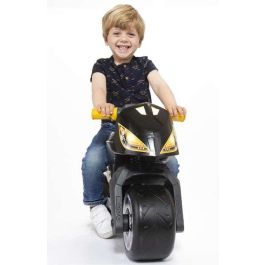 Molto Correpasillos Moto Cross Negra y Amarilla 73 cm